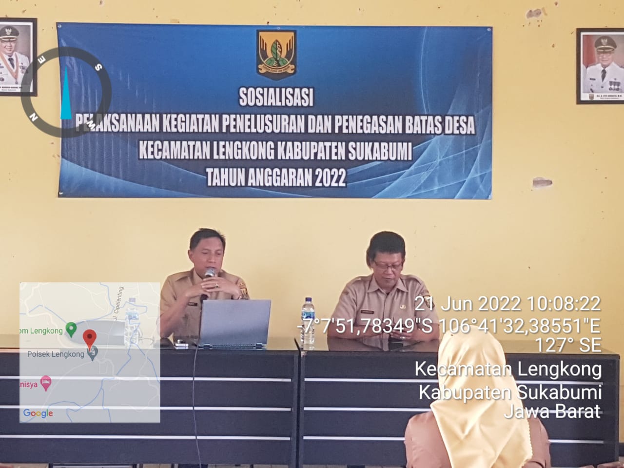 Kegiatan Penelusuran dan Penegasan Batas Desa- Kabupaten Sukabumi